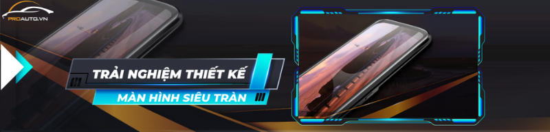 Thiết kế màn hình gương thẩm mỹ nâng tầm nội thất xe