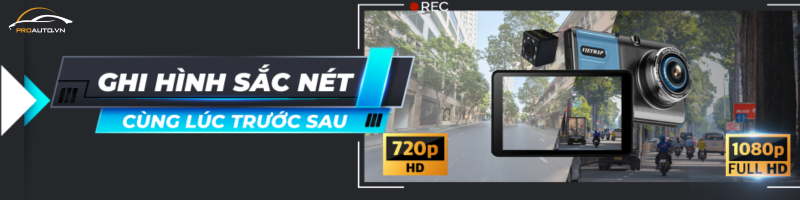 Vietmap A50 với thiết kế camera ghi hình kép