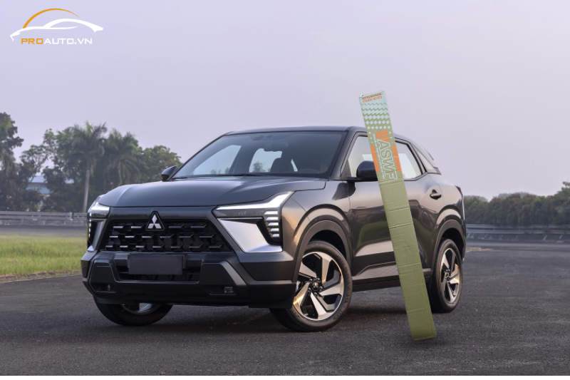 Xe Mitsubishi Xforce 2024 dán phim cách nhiệt ASWF