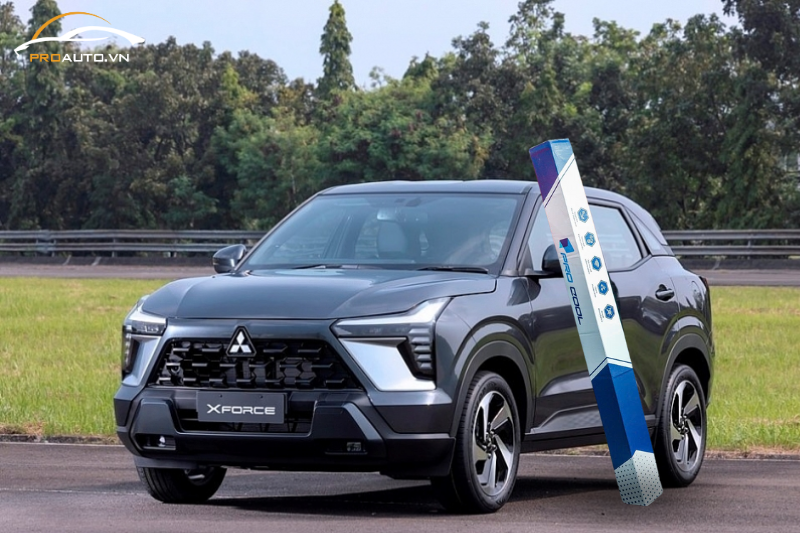 Xe Mitsubishi Xforce 2024 dán phim cách nhiệt Pro Cool