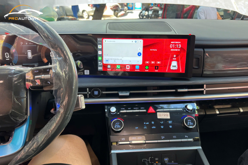 Android Box Gotech GB4 sử dụng giao diện độc quyền Apple UI