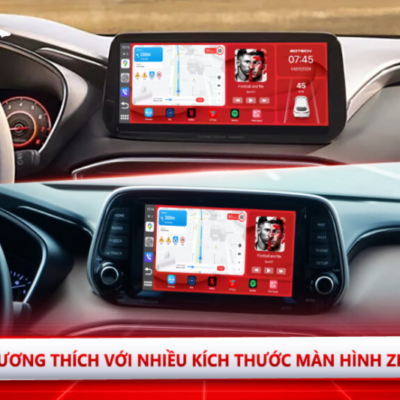 Android Box Gotech GB4 tương thích với nhiều kích thước màn hình nguyên bản