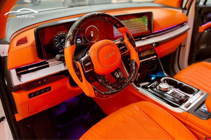 Bọc da nội thất - Phụ kiện xe Kia Tasman 2025 