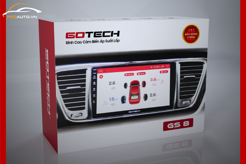 Cảm biến áp suất lốp GOTECH cung cấp một giải pháp an toàn