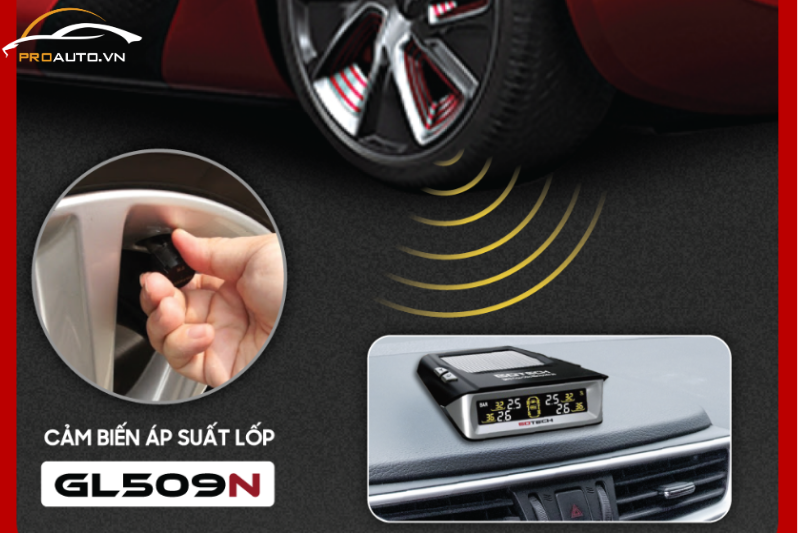 Cảm biến áp suất lốp GOTECH GL509N
