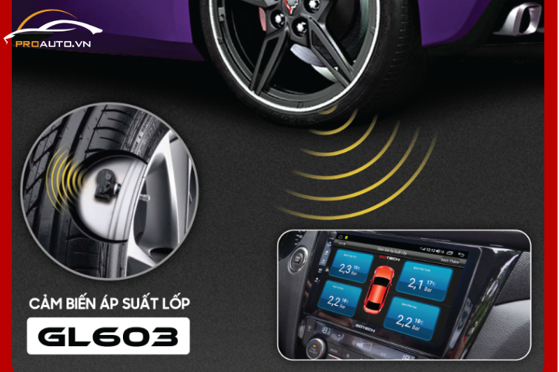 Cảm biến áp suất lốp GOTECH trở thành lựa chọn ưu việt 