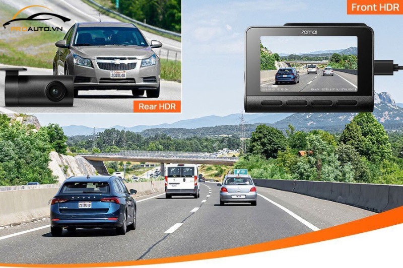 Camera hành trình GNET G-ON X trang bị Real Hdr & Night Vision