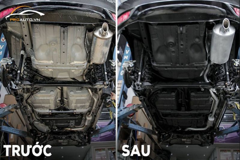 Có nên xịt phủ gầm xe Toyota Vios không?