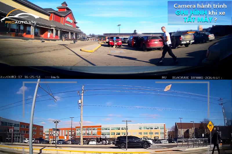 Công nghệ ghi hình khi đỗ xe của camera hành Blackvue