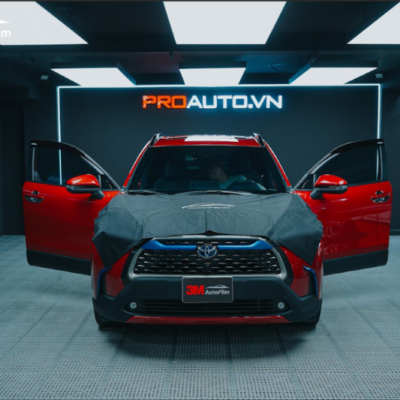 Dán phim cách nhiệt 3M xe Toyota Cross 