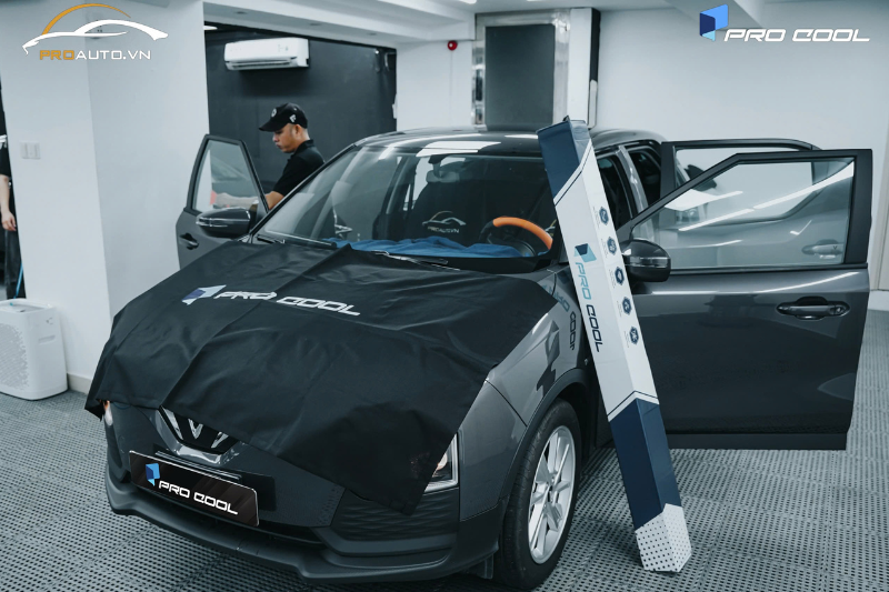 Vinfast VF5 dán phim cách nhiệt Pro Cool tại PROAUTO.VN