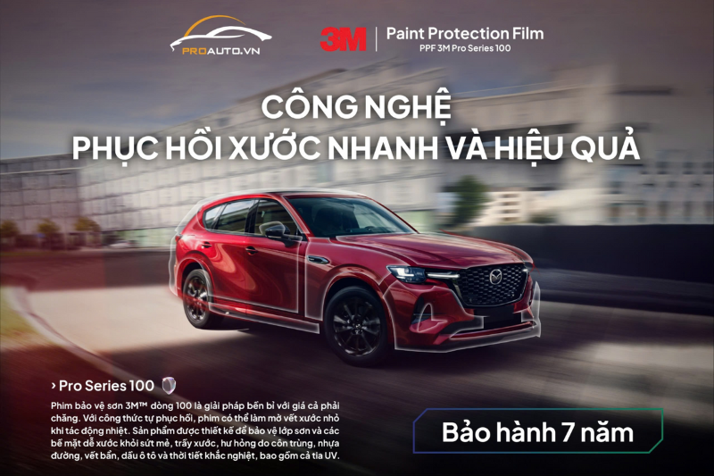 Giá PPF 3M tại HCM Scotchgard Paint Protection Film Pro Series 100
