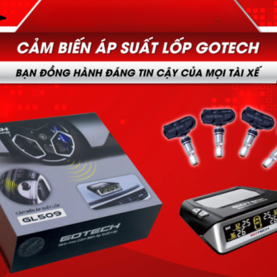Giám sát liên tục áp suất và nhiệt độ trên cảm biến áp suất lốp GOTECH