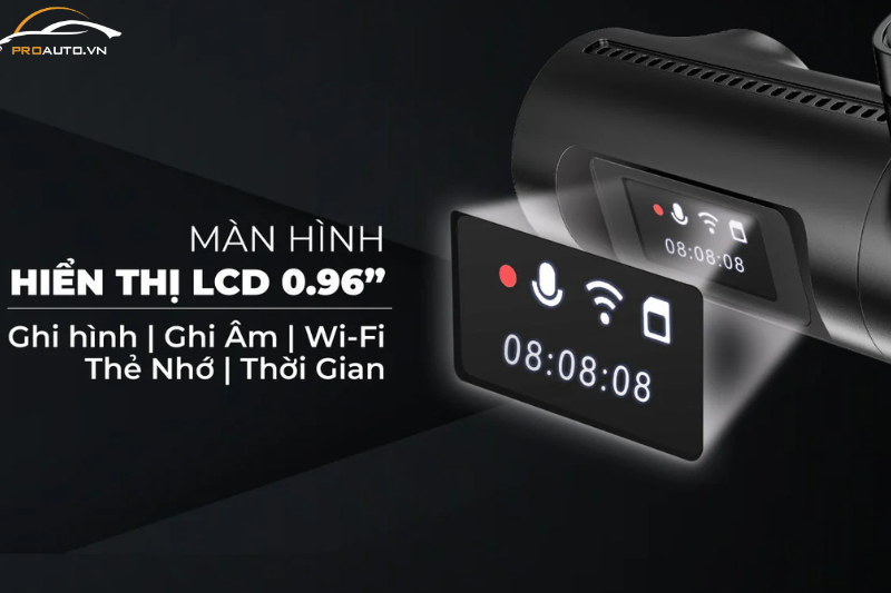 Góc quay rộng, bao toàn cảnh với camera Vietmap C1