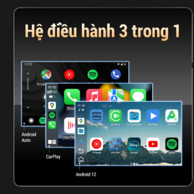 Hỗ trợ Android Auto Box OTTOAIBOX P3SE tiện ích 3in1