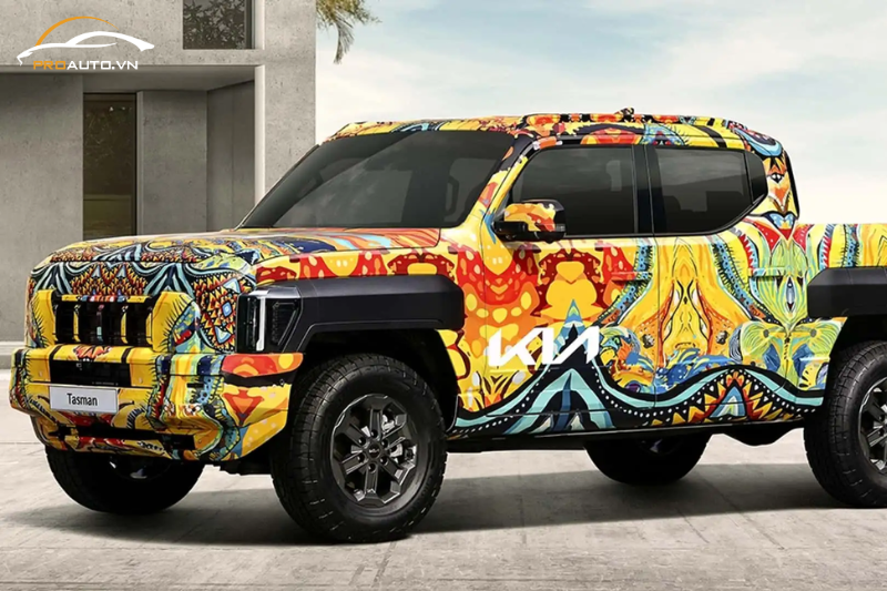 KIA Tasman - Chiếc bán tải đầu tiên của KIA, có kiểu dáng gây tranh cãi