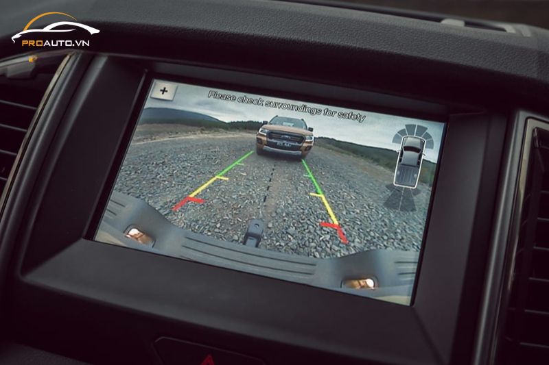 Nâng cấp camera xoay 360 - Phụ kiện xe Kia Tasman 2025 