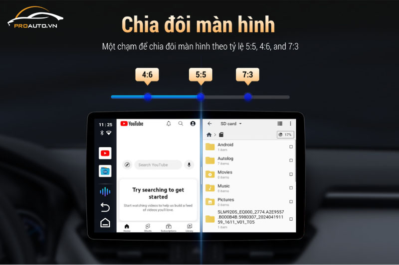 Nổi trội với tính năng chia màn hình trên OTTOAIBOX P3SE