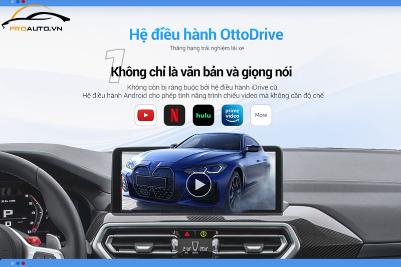 Otto Drive trên OttoAibox i3 BMW CarPlay AI Box