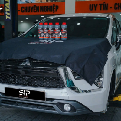 Phủ gầm xe Mitsubishi Xpander với sơn SIP
