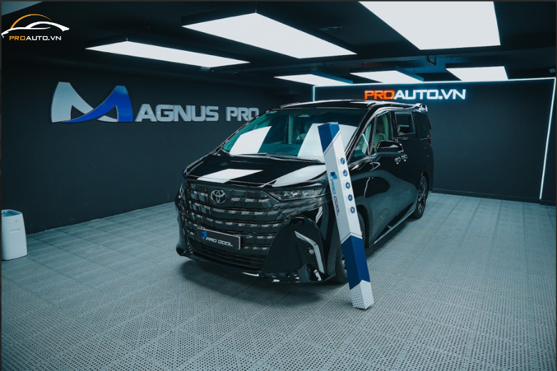 Pro Cool top 5 phim cách nhiệt ô tô tốt nhất 2025 xe Toyota Alphard tại PROAUTO.VN