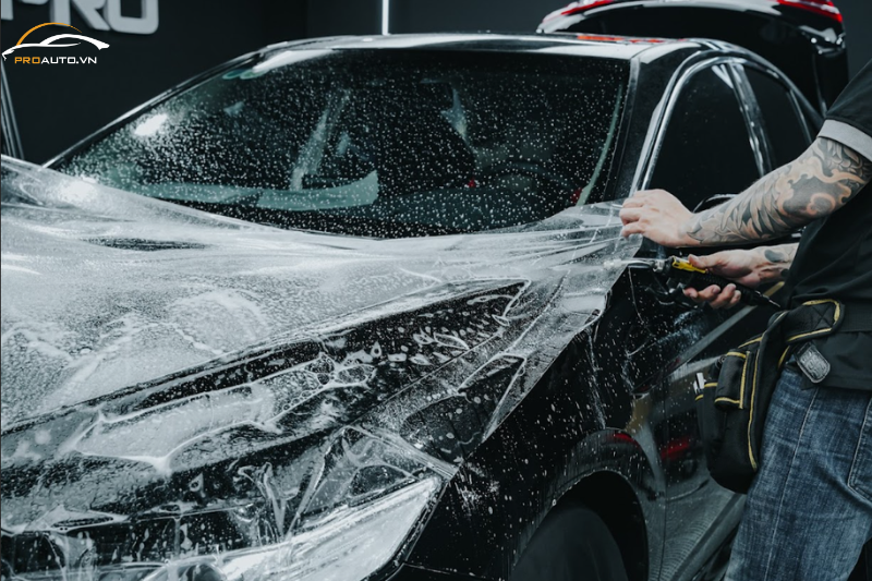 Quy trình dán PPF film 3M chính hãng