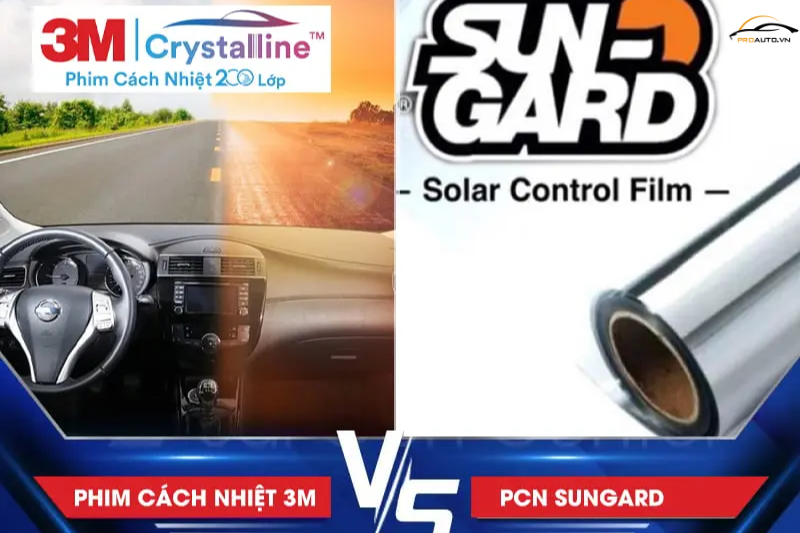 So sánh phim cách nhiệt 3M và Sungard - Đâu là lựa chọn hoàn hảo