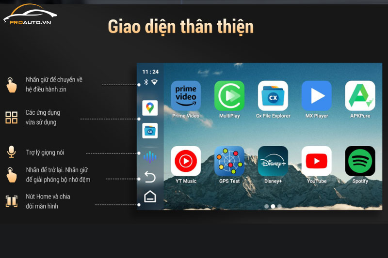 Thiết kế OTTOAIBOX P3SE trung tâm điều khiển thân thiện và trực quan