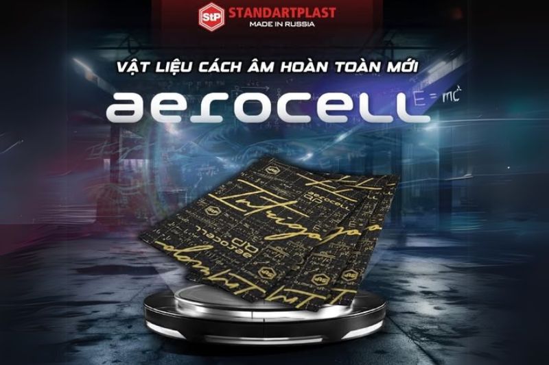 Vật liệu cách âm StP Aerocell - Đỉnh cao công nghệ cách âm