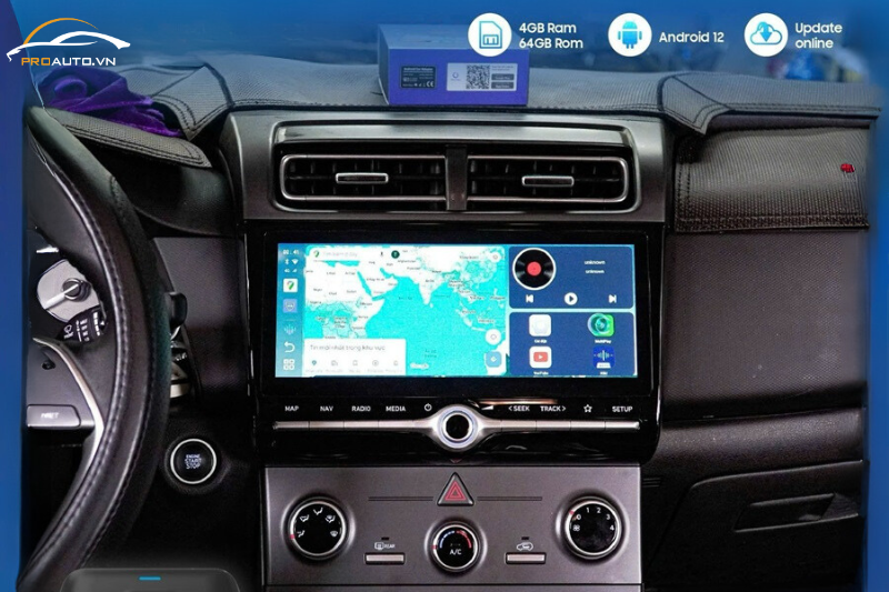 Vượt trội tính năng định vị, dẫn đường Android Box OTTOAIBOX P3SE