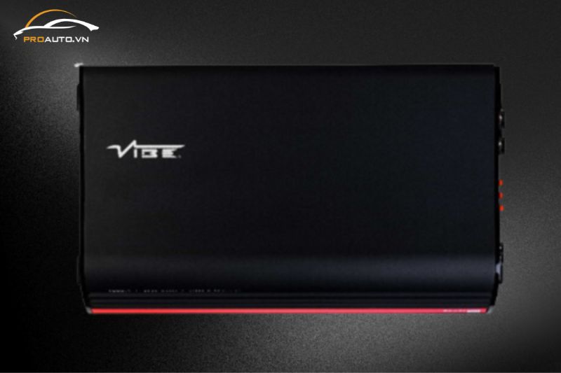 Amplifier mono Powerbox 100.1-V9 - Độ loa xe Kia Tasman 2025