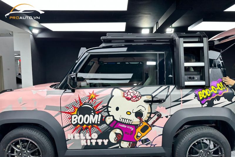 Baga mui, cầu thang cho Vinfast VF3 - Phụ kiện cho Vinfast VF3 