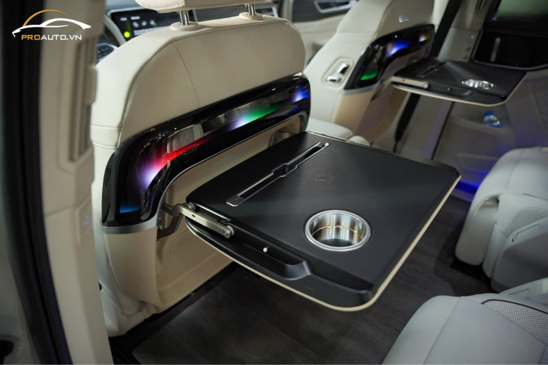 Bàn xếp Custin ánh sáng led xung quanh