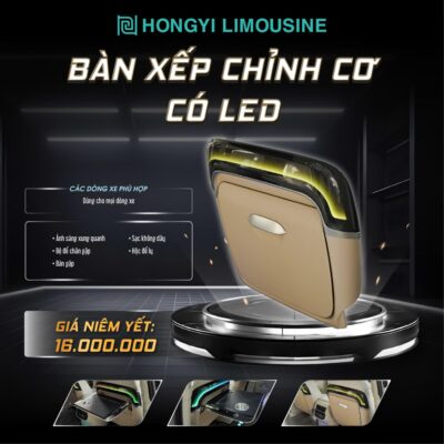 Bảng giá độ bàn chỉnh cơ có led ô tô chính hãng