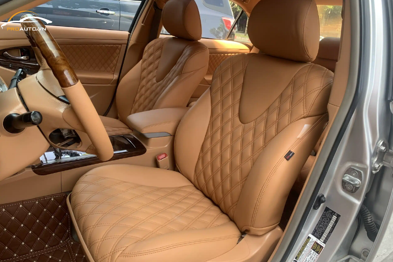 Bọc da ghế xe Volvo EC40 với chất liệu da bò tại PROAUTO.VN