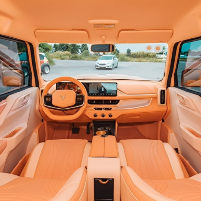 Bọc ghế da cho Vinfast VF3 bản cam mạnh hút