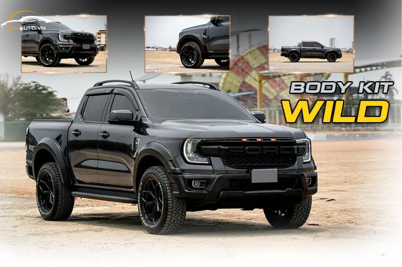 Body kit - Phụ kiện đồ chơi xe Ford Ranger 2025 chính hãng