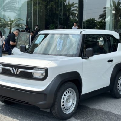 Độ mặt calang cho xe Vinfast VF3 - Mẫu nhựa cao cấp