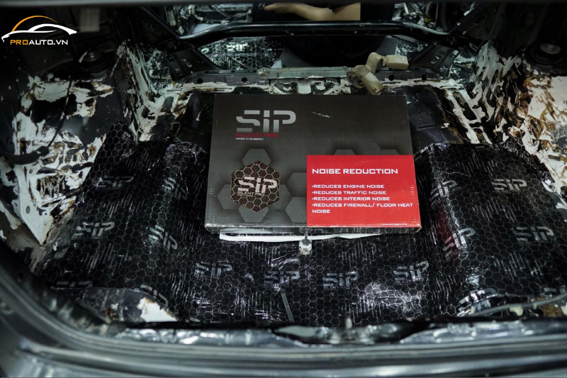 Cách âm chống ồn xe KIA Sportage 2025 với vật liệu cách âm SIP