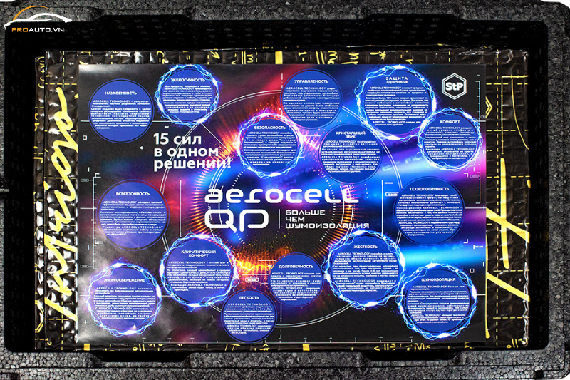 Cách âm STP Aerocell QP Intrigo - Bí quyết chống ồn tối ưu