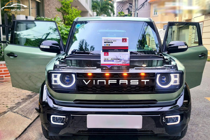 Camera 360 độ cho VF3 - Trợ thủ đắc lực mọi chuyến đi