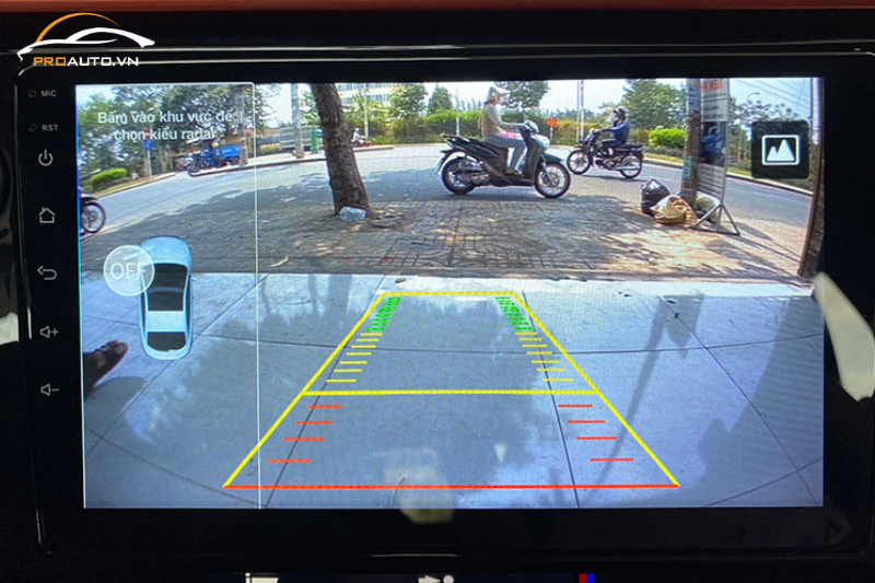 Camera cảm biến lùi - Phụ kiện đồ chơi cho Vinfast VF6