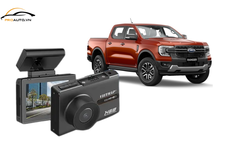 Camera hành trình - Phụ kiện đồ chơi xe Ford Ranger 2025 chính hãng