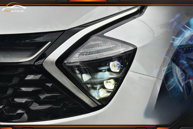 Chủ xe có nên độ đèn xe KIA Sportage 2025?