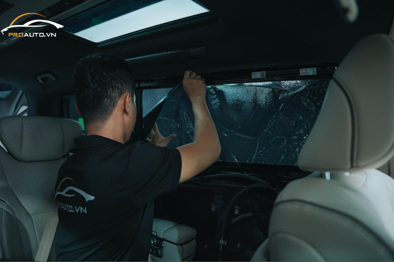 Dán phim cách nhiệt xe KIA Sportage 2025 thương hiệu ASWF