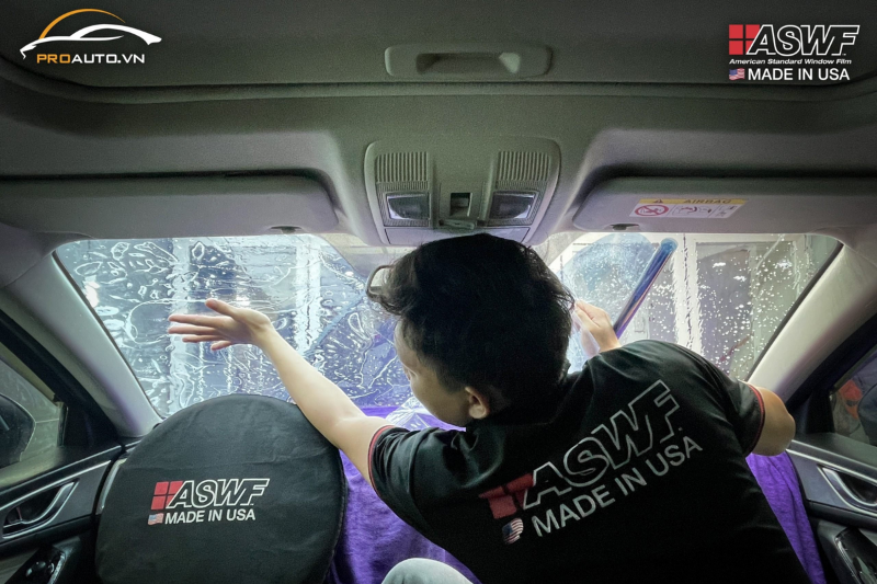 Dán phim cách nhiệt xe Lexus GX550 2024 thương hiệu ASWF