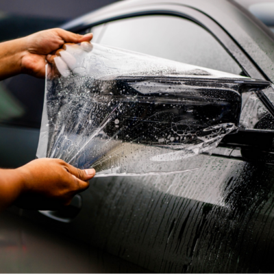 Dán ppf cho xe KIA Sportage 2025 chính hãng vị trí gương chiếu hậu tại PROAUTO.VN