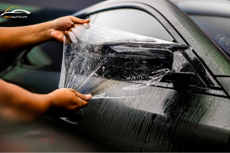 Dán ppf cho xe KIA Sportage 2025 chính hãng vị trí gương chiếu hậu tại PROAUTO.VN