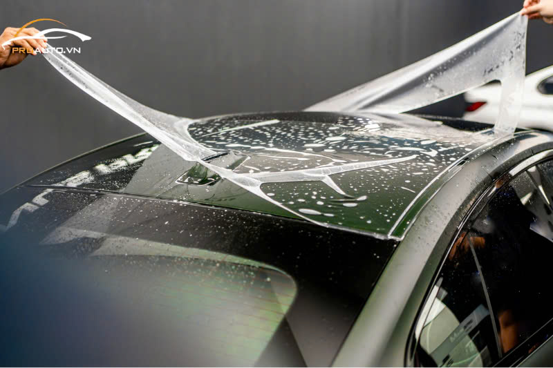 Dán ppf cho xe KIA Sportage 2025 chính hãng vị trí mui xe tại PROAUTO.VN