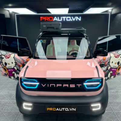 Diện mạo sau khi độ mặt calang cho xe Vinfast VF3 tại PROAUTO.VN